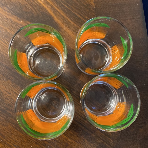 {SOLD NOT AVAILABLE} Vintage anchor hocking orange juice cups - Picture 5 of 5